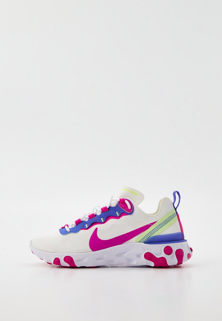 Кроссовки Nike W NIKE REACT ELEMENT 55, цвет: белый, RTLABY594001 ...