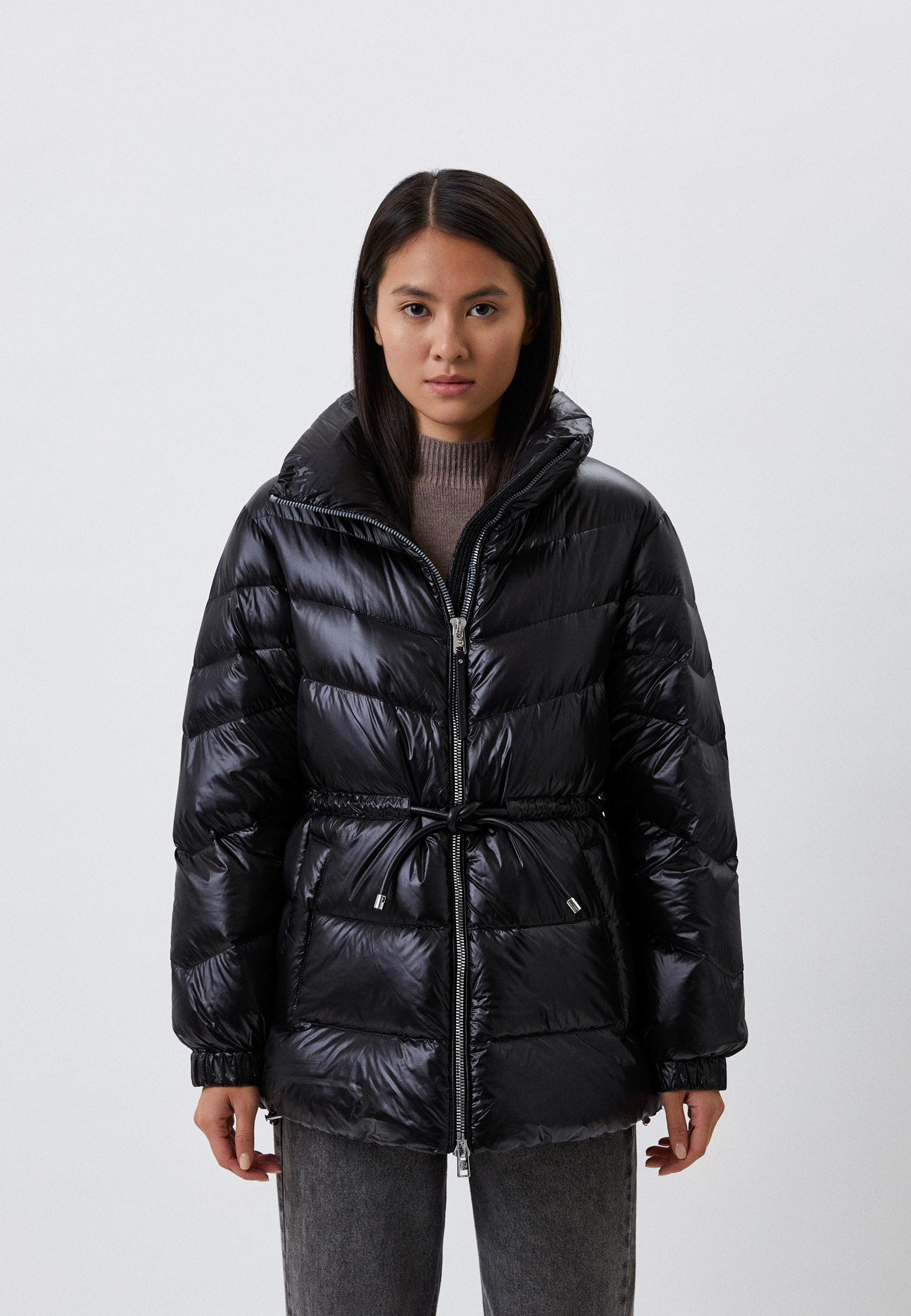 Пуховик Woolrich, цвет: черный, RTLABX887901 — купить в интернет ...