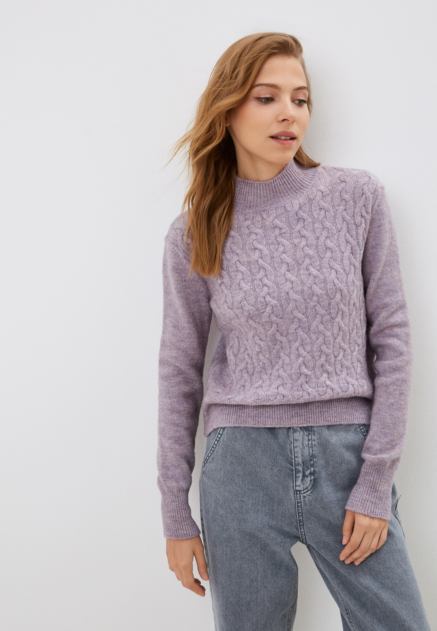 Свитер Koton, цвет: фиолетовый, RTLABY137901 — купить в интернет ...