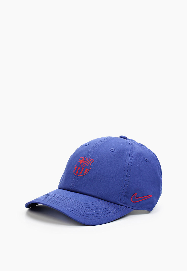 Бейсболка Nike FCB U NK DRY H86 CAP, цвет: синий, RTLABY518802 — купить ...