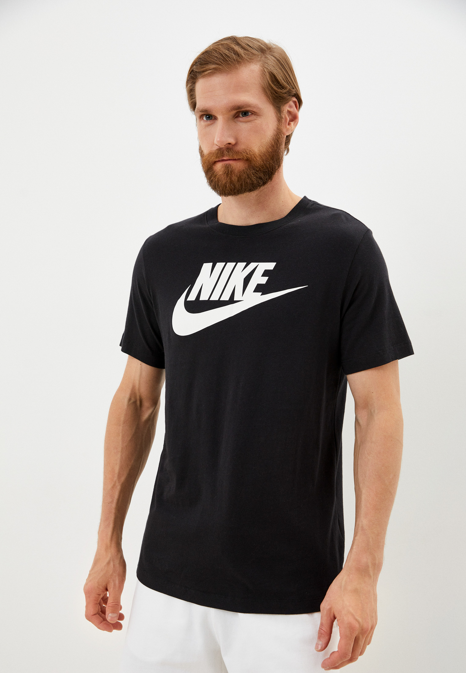 Футболка Nike M NSW TEE ICON FT FRNCHS FS, цвет: черный, RTLABY586001 ...