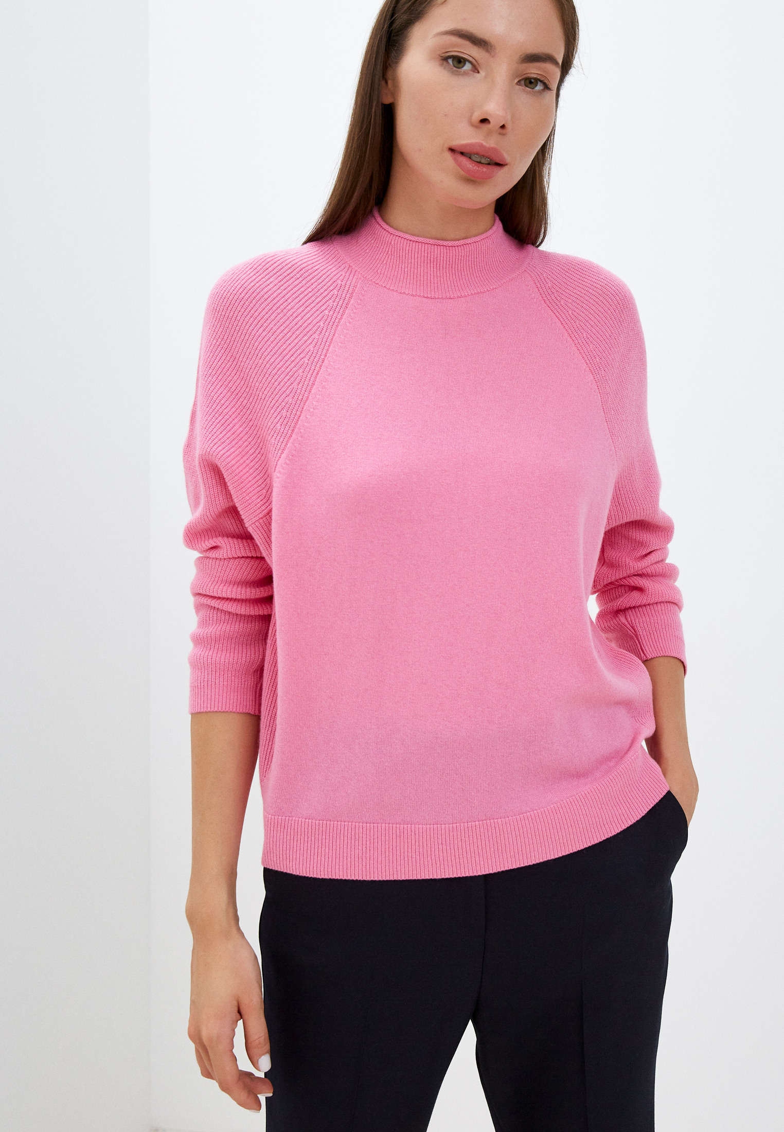 United Colors Of Benetton Mädchen Pullover - Langarm Mit Streifen - 70% Acryl, 22% Wolle
