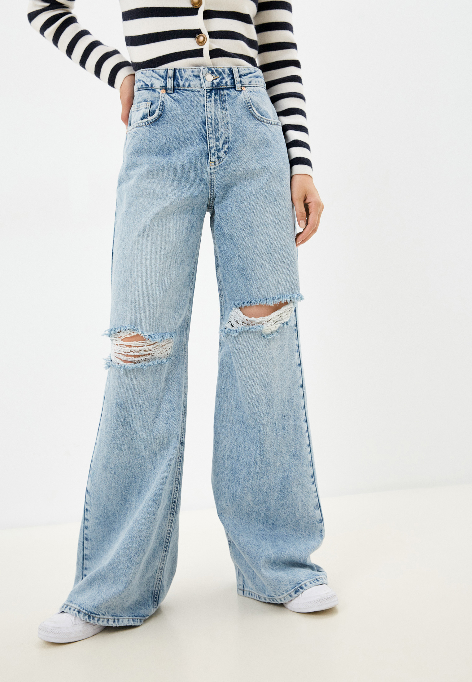 Джинсы United Colors of Benetton, цвет: голубой, RTLABY669401 — купить ...