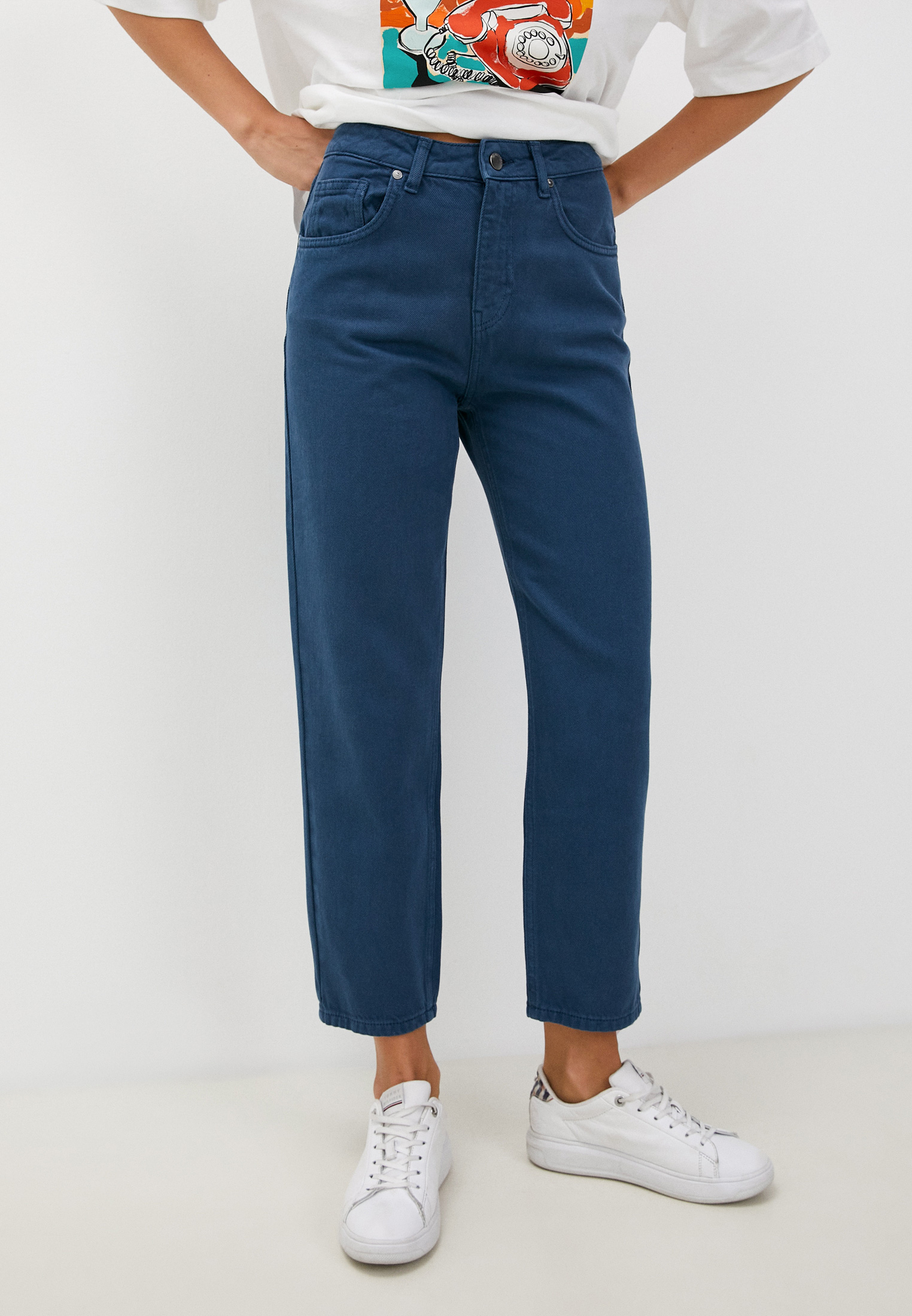 United Colors Of Benetton Jeggings In Ciniglia Stretch – Colore Unito, Logo Ricamato
