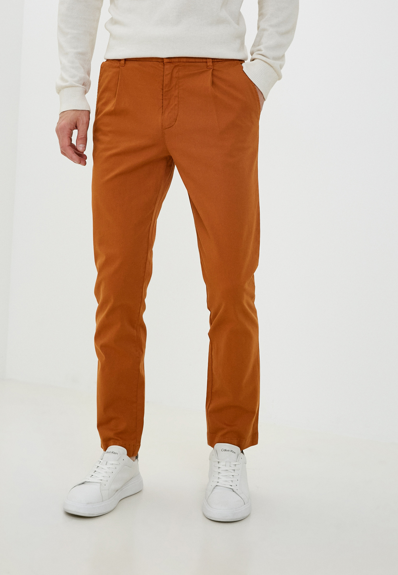 Брюки United Colors of Benetton, цвет: коричневый, RTLABY843701 ...