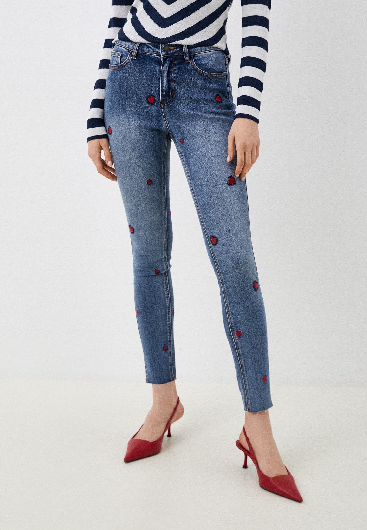 Джинсы Desigual, цвет: синий, RTLABY999803 — купить в интернет-магазине ...