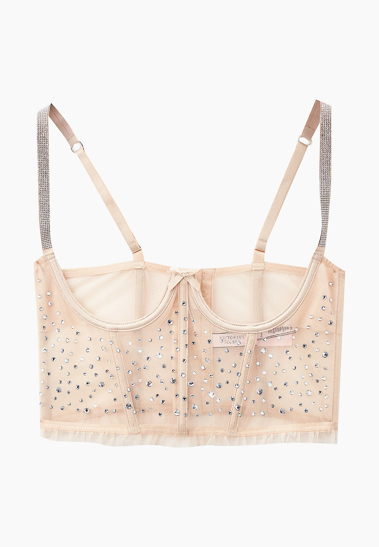 Корсет Victoria's Secret BRA TOP, цвет бежевый, RTLABZ236201 — купить