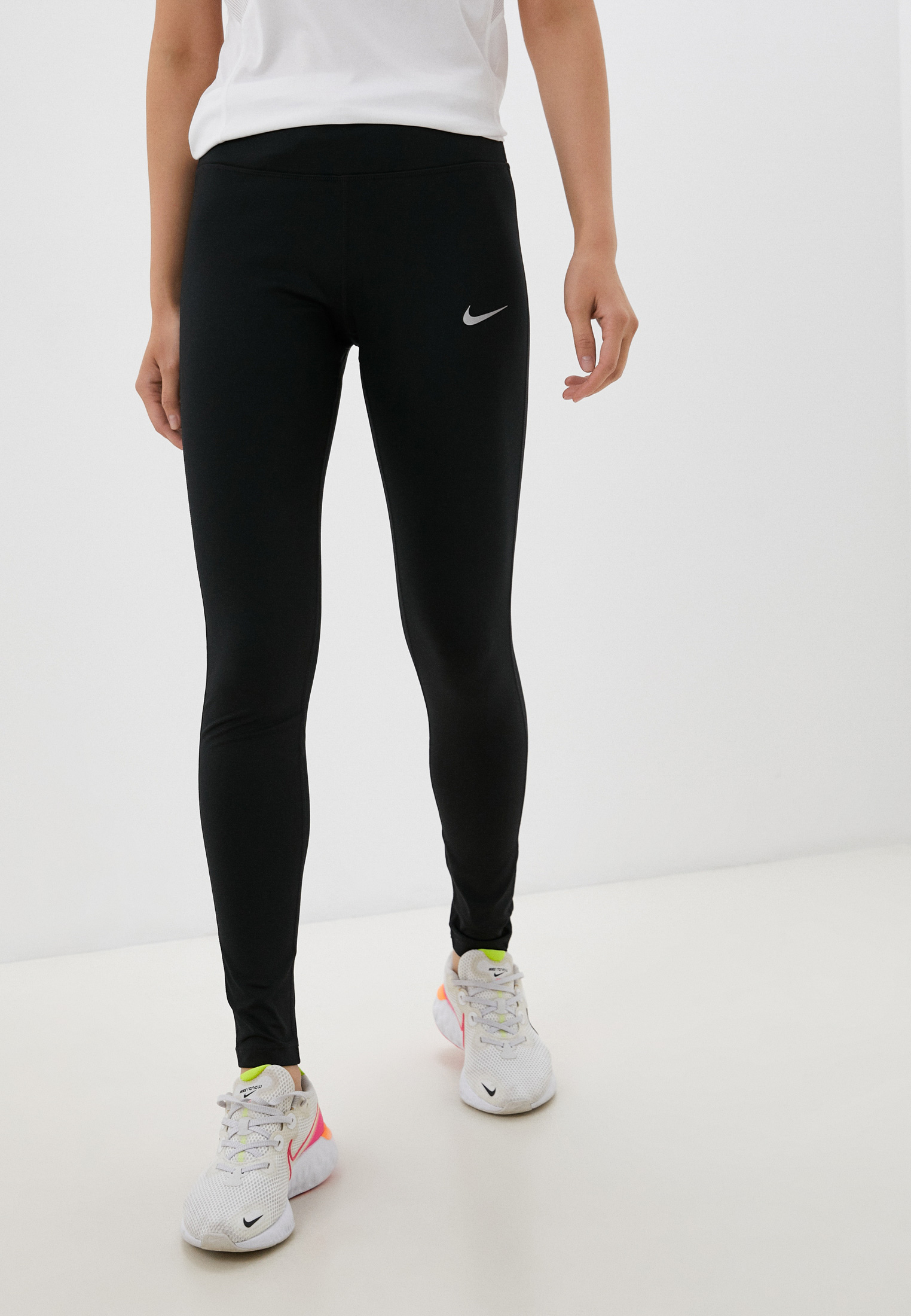 Тайтсы Nike W NK ESSNTL TGHT DF, цвет: черный, RTLABZ396301 — купить в ...