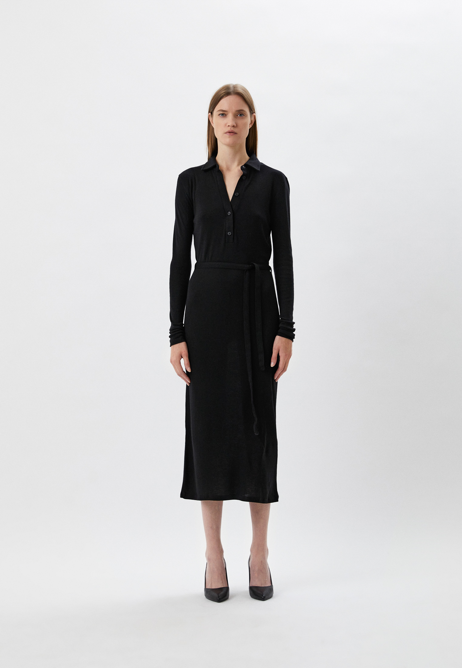 Платье Calvin Klein, цвет: черный, RTLABZ536501 — купить в интернет ...