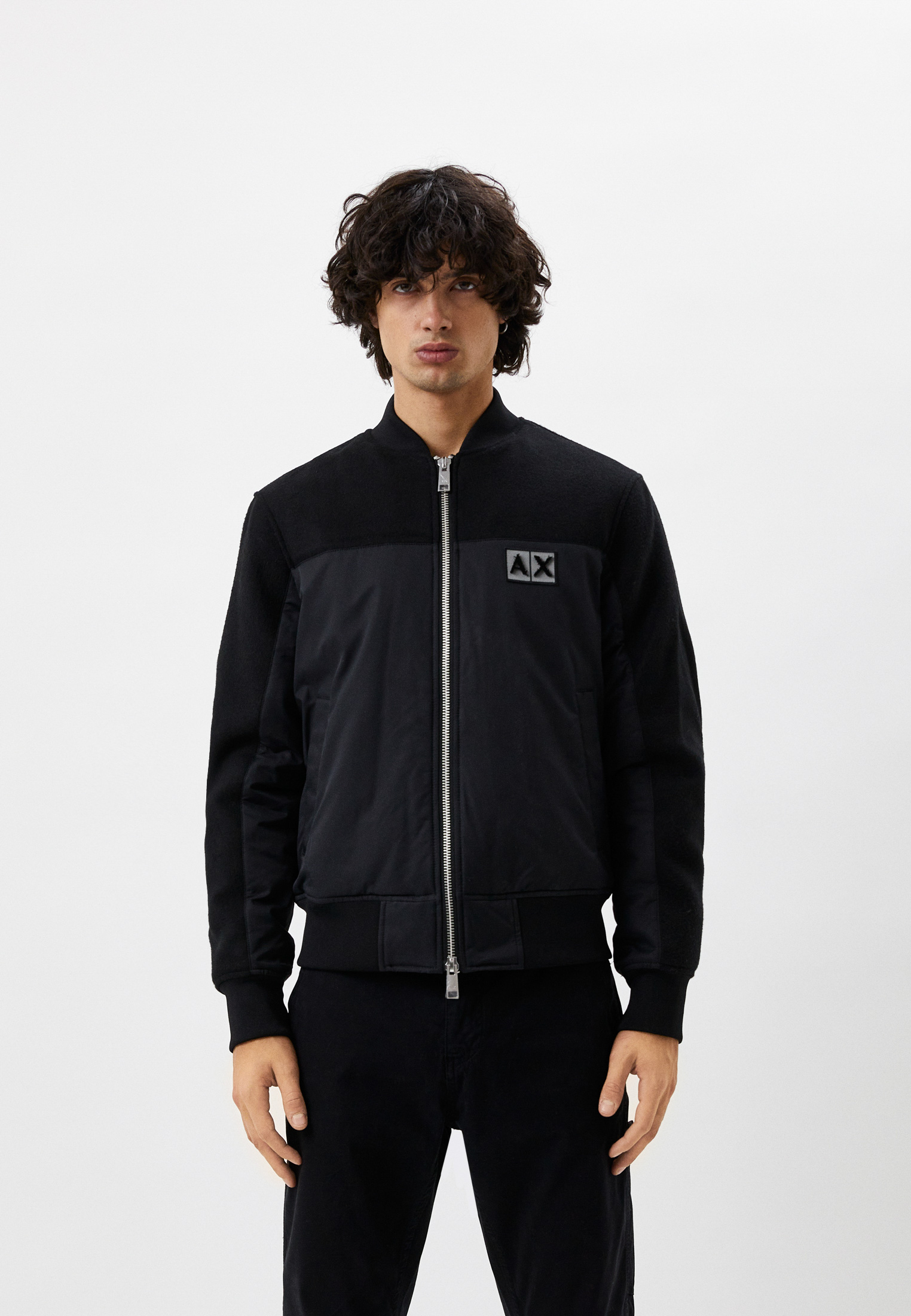 Куртка утепленная Armani Exchange, цвет: черный, RTLABZ598901 — купить ...