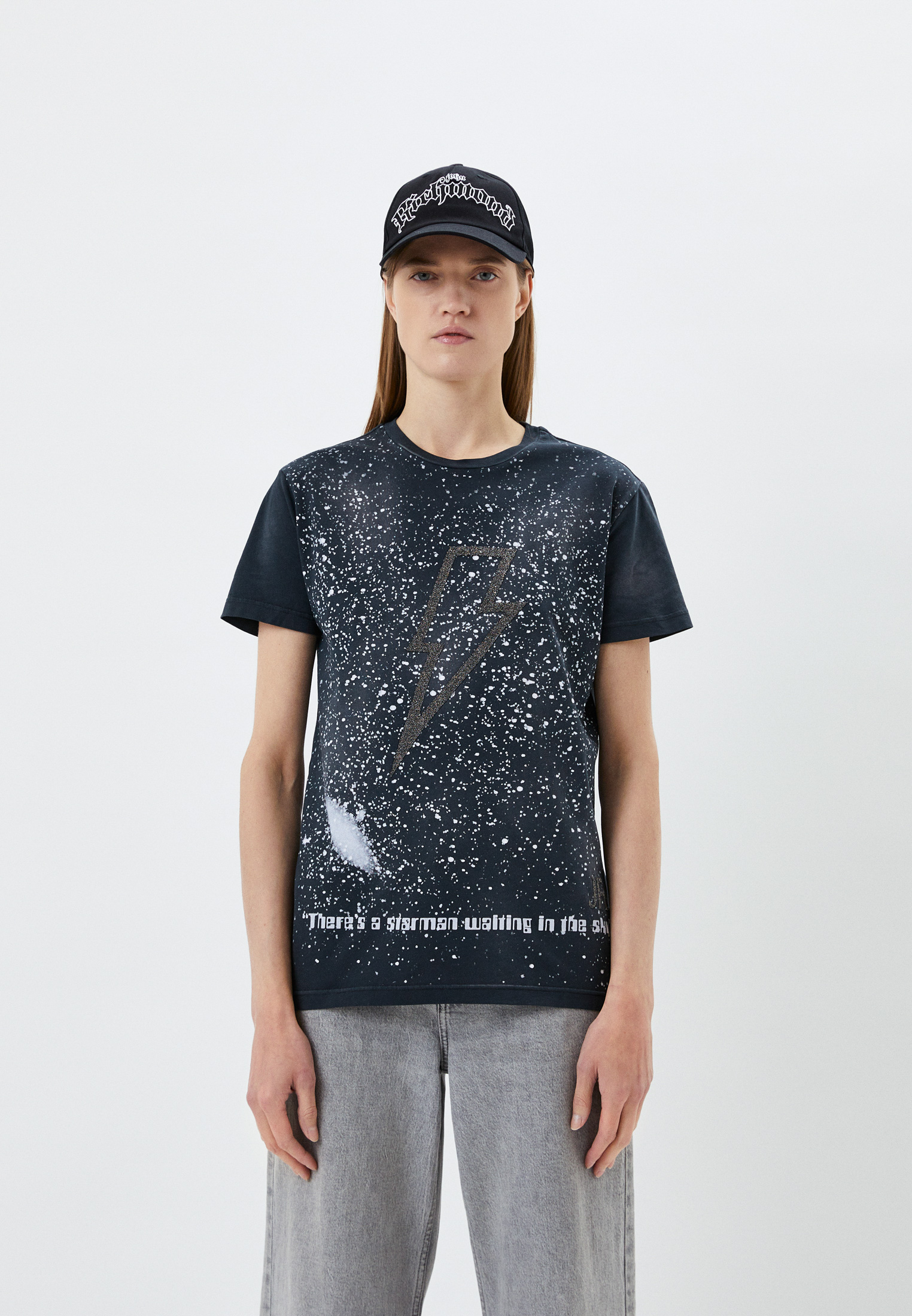 Футболка John Richmond, цвет: серый, RTLABZ741601 — купить в интернет ...