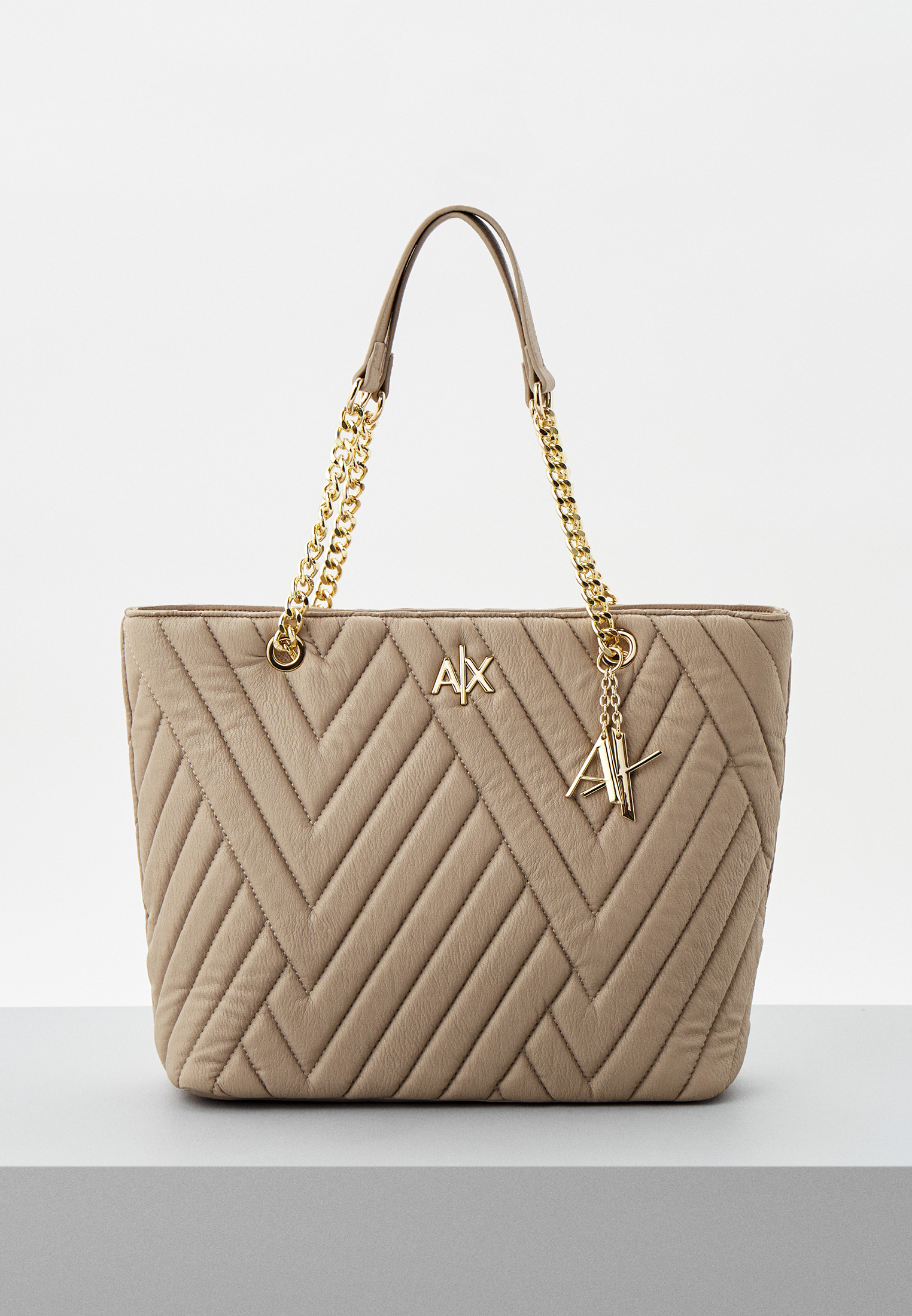 Сумка Armani Exchange, цвет: бежевый, RTLABZ750701 — купить в интернет ...