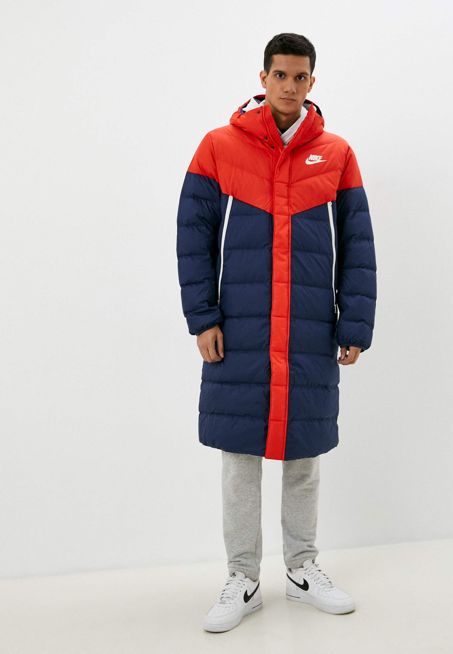 Пуховик Nike M NSW DWN FILL WR PRKA HD NFS, цвет: синий, RTLABZ807801 ...