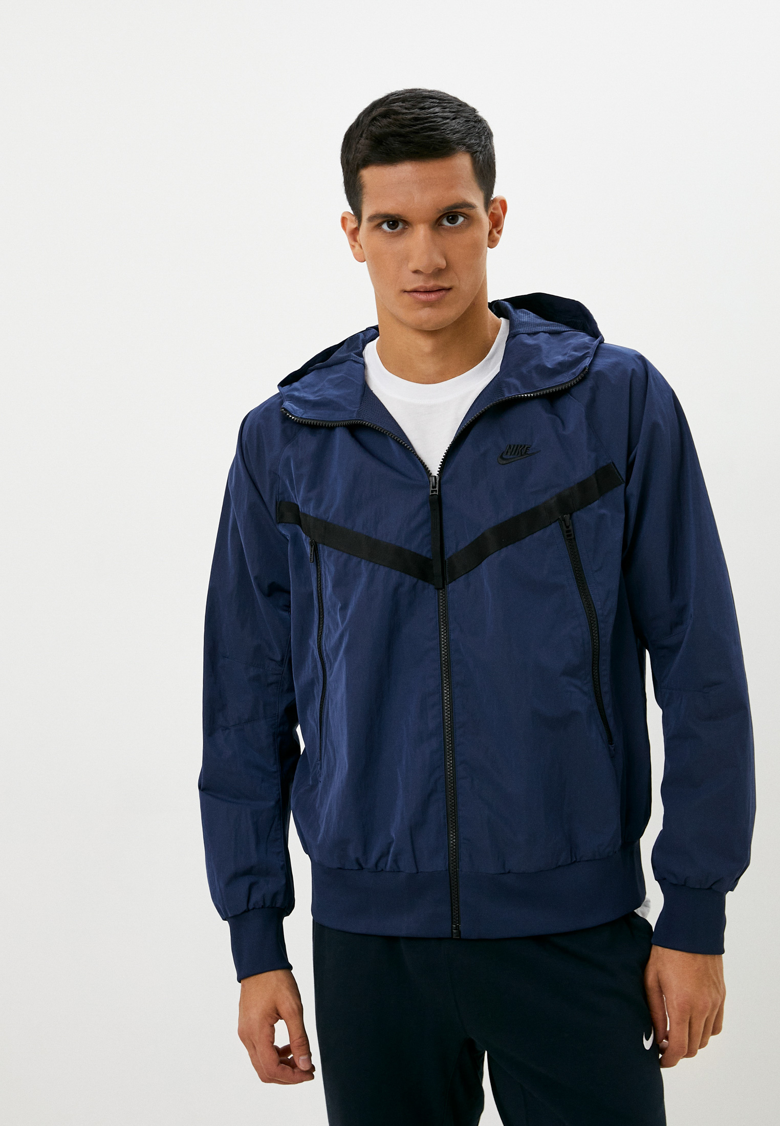Ветровка Nike M NSW TE WVN UL WR HD JKT, цвет: синий, RTLABZ823901 ...