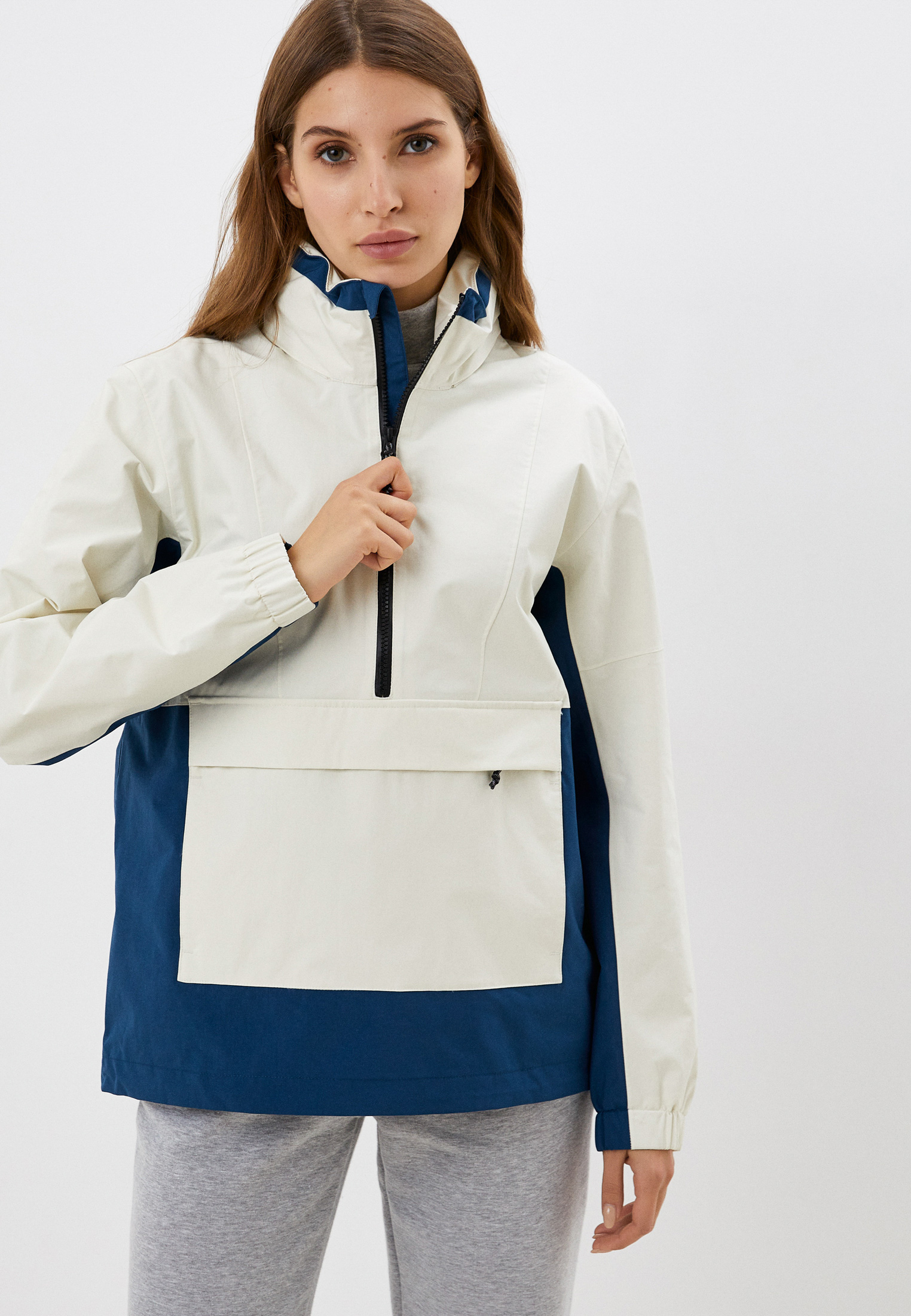 Ветровка Jack Wolfskin 365 FEARLESS OVERHEAD W, цвет: бежевый ...