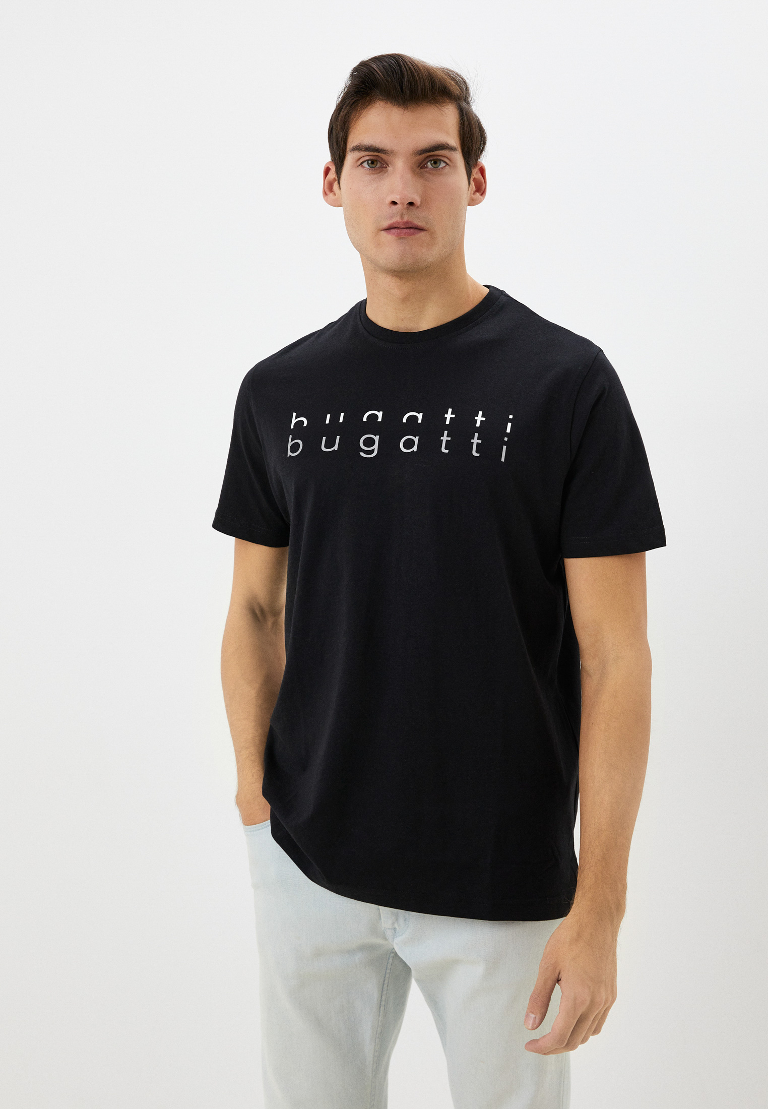Футболка Bugatti, цвет: черный, RTLACA011501 — купить в интернет ...