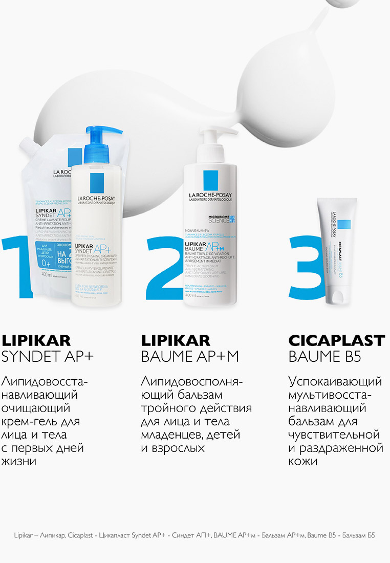 Крем Гель Lipikar Syndet Ap Купить