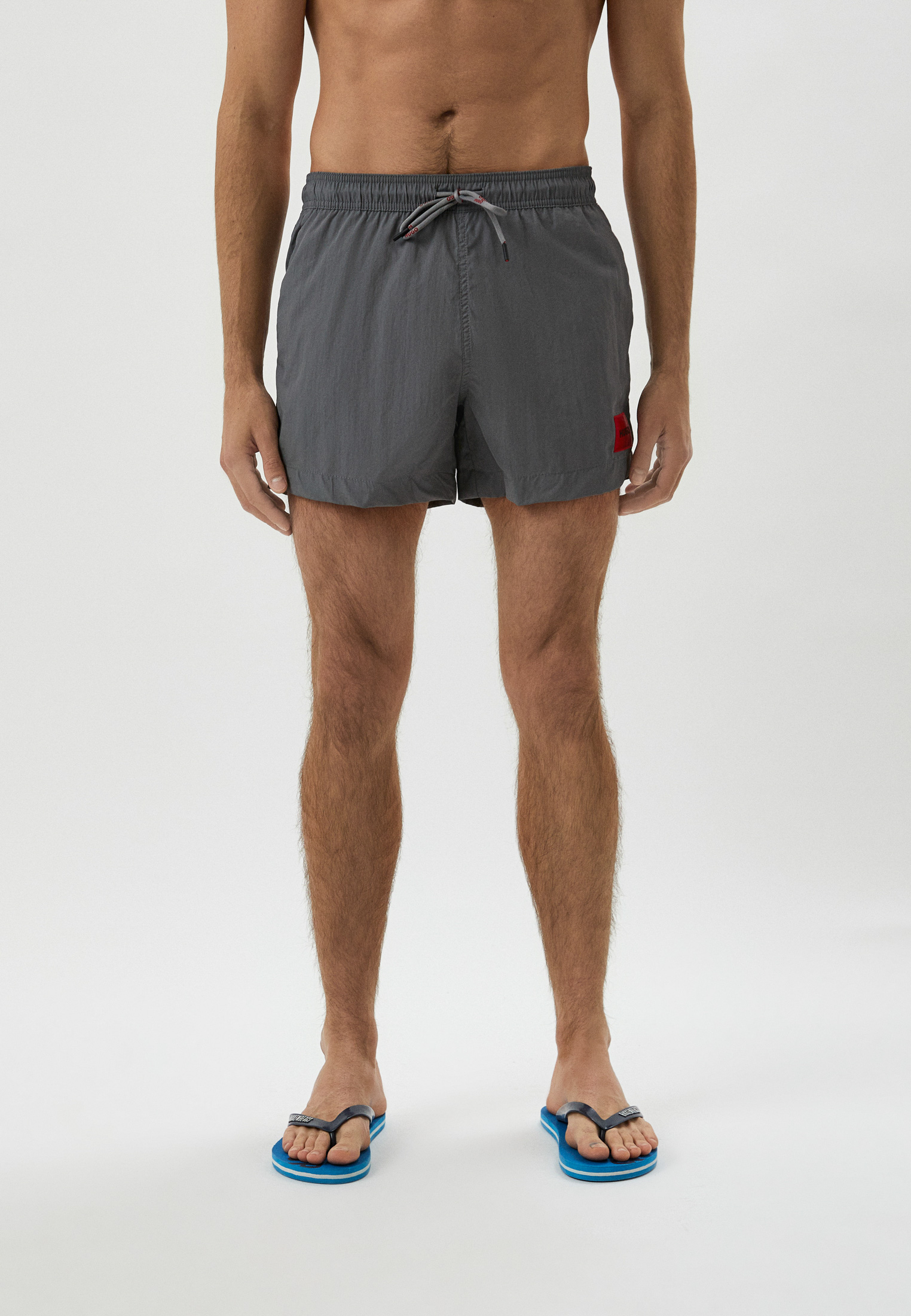 Шорты для плавания Hugo, цвет: серый, RTLACA226201 — купить в интернет ...