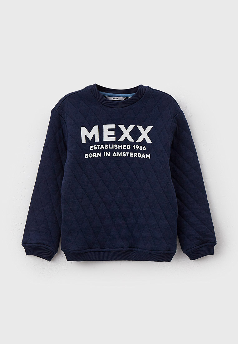 Свитшот Mexx, цвет: синий, RTLACA236101 — купить в интернет-магазине Lamoda