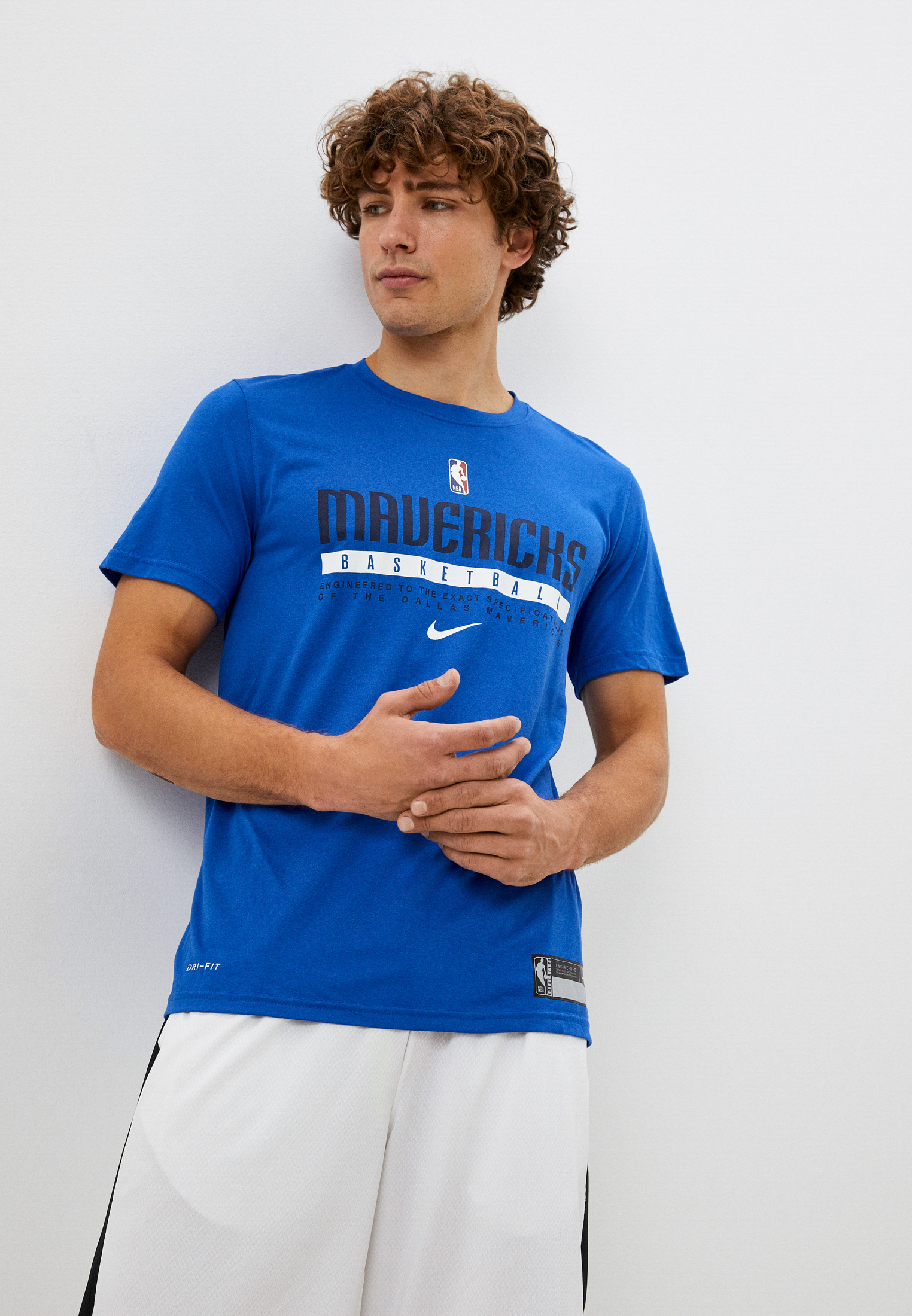 Футболка спортивная Nike DAL M NK TEE ES PRTC GPX SS, цвет: синий ...