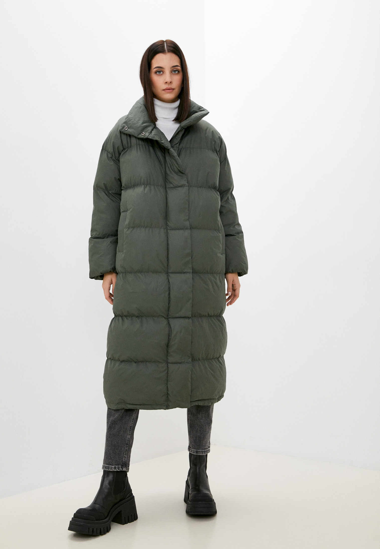 Куртка утепленная Moona Store, цвет: хаки, RTLACA523401 — купить в ...