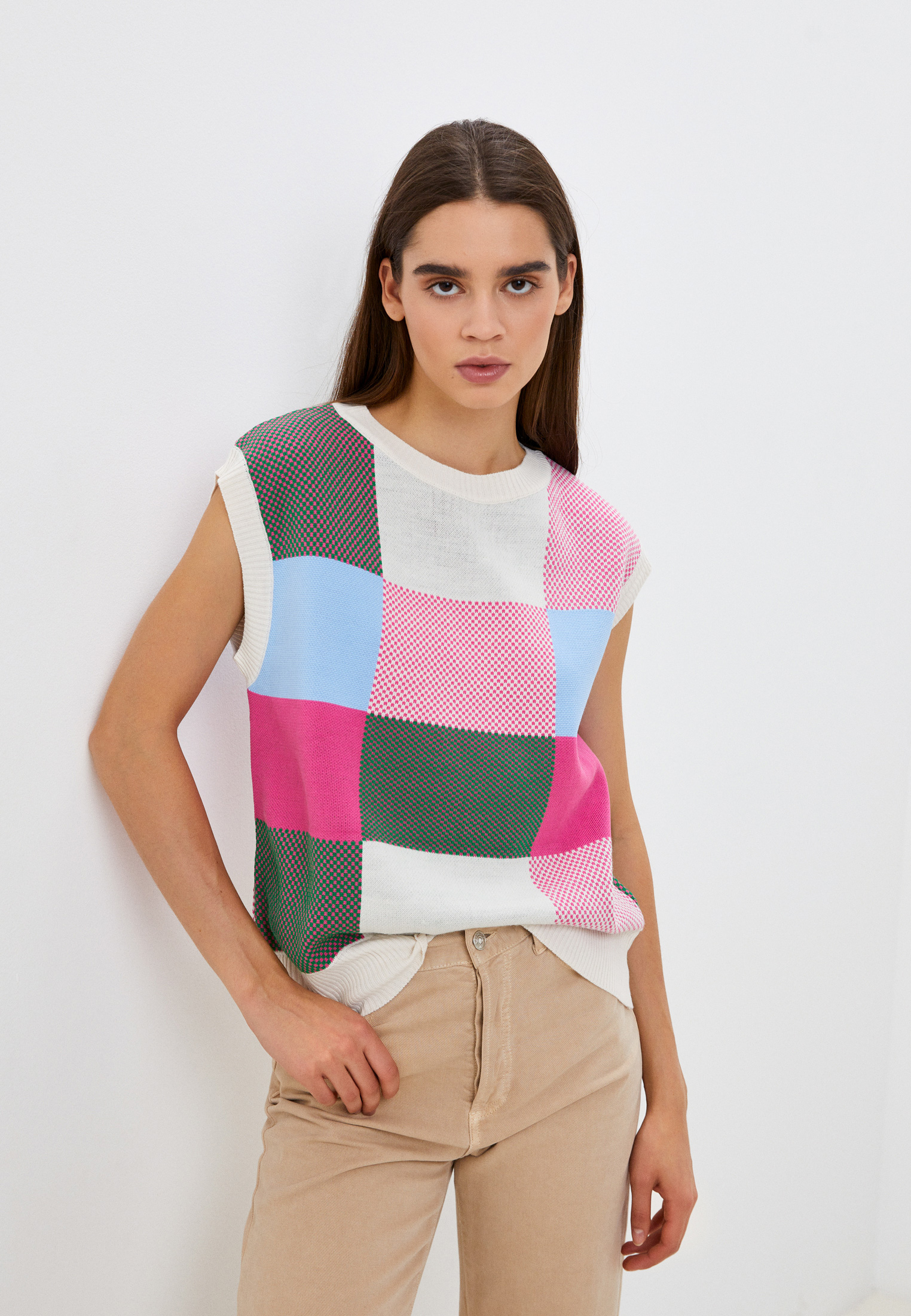 Жилет Moda Sincera, цвет: мультиколор, RTLACA740701 — купить в интернет ...