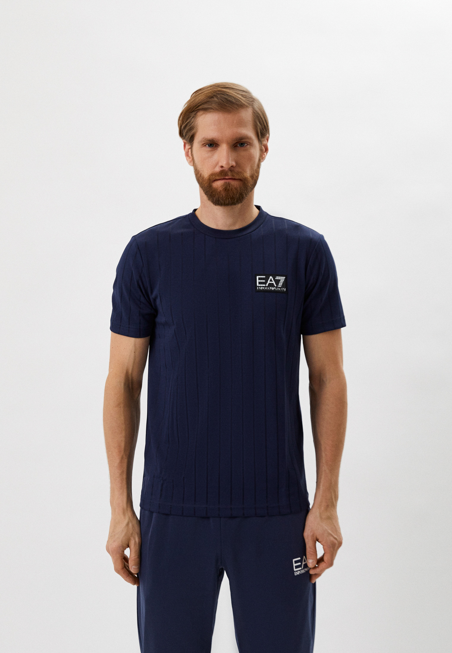 Футболка EA7 TENNIS CLUB, цвет: синий, RTLACA783201 — купить в интернет ...