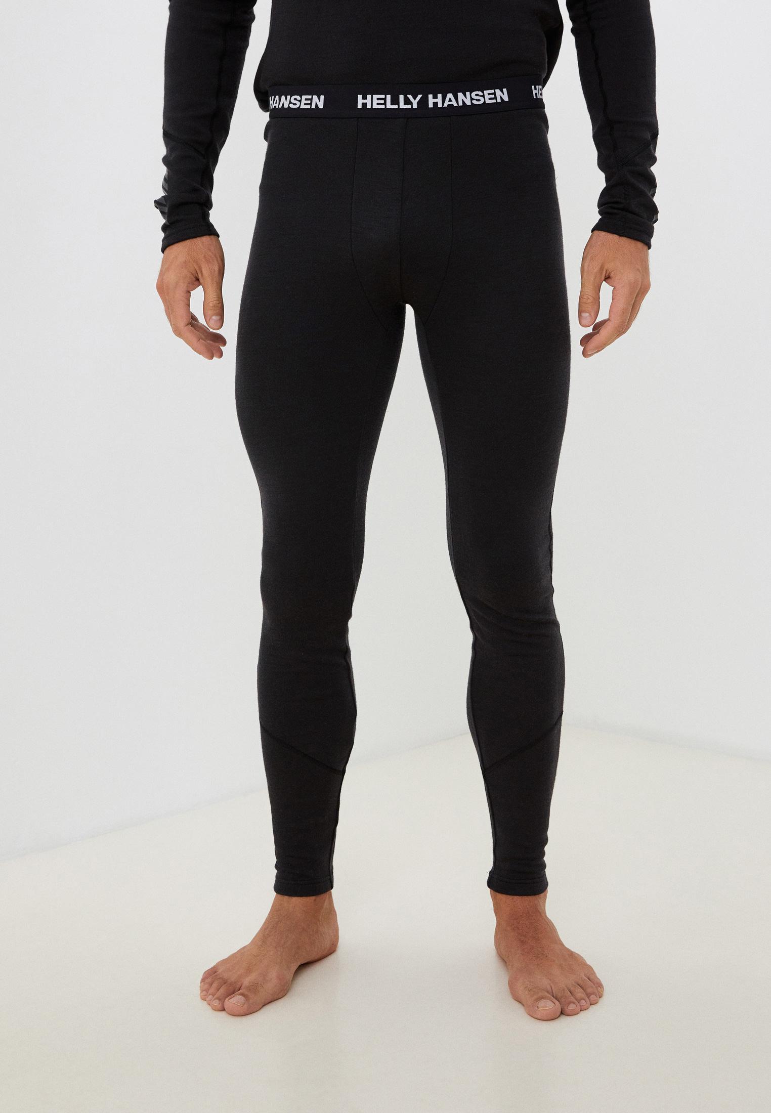 Термобелье низ Helly Hansen LIFA MERINO MIDWEIGHT PANT, цвет: черный ...