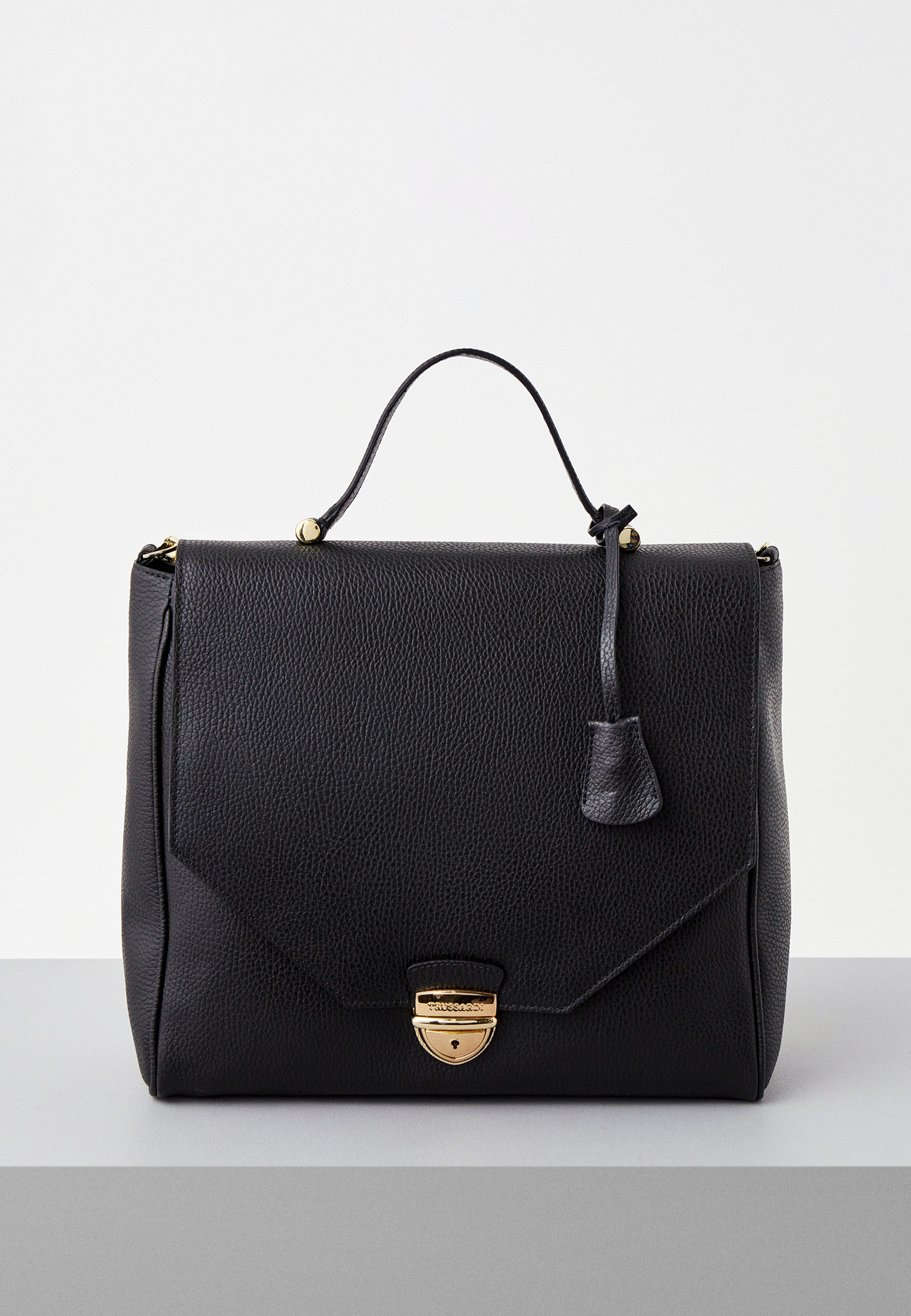 Сумка Trussardi, цвет: черный, RTLACA997101 — купить в интернет ...