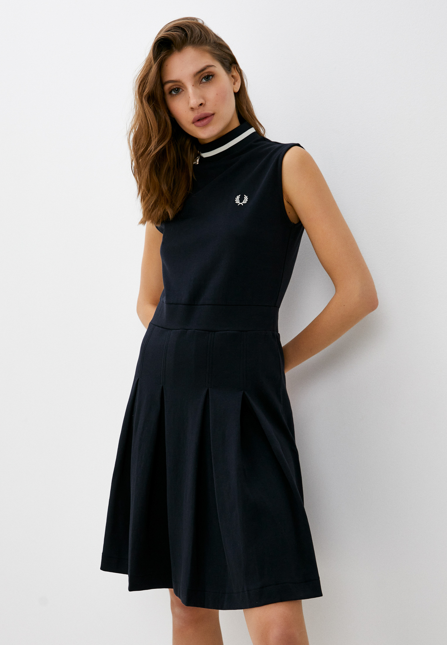 Платье Fred Perry, цвет: синий, RTLACB239201 — купить в интернет ...