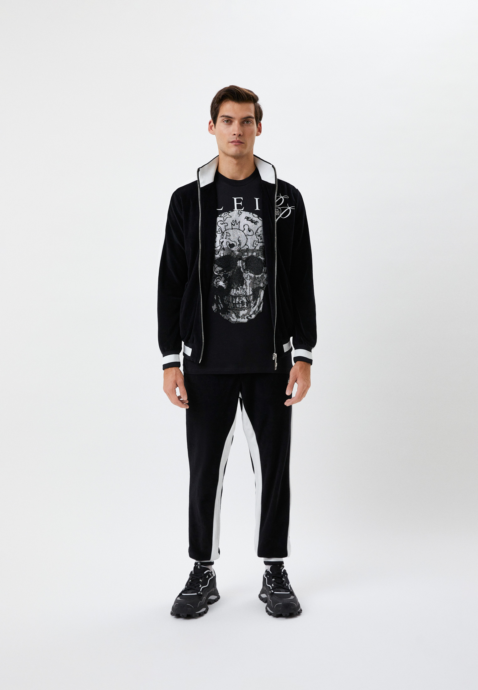 Костюм спортивный Philipp Plein, цвет: черный, RTLACB258901 — купить в ...