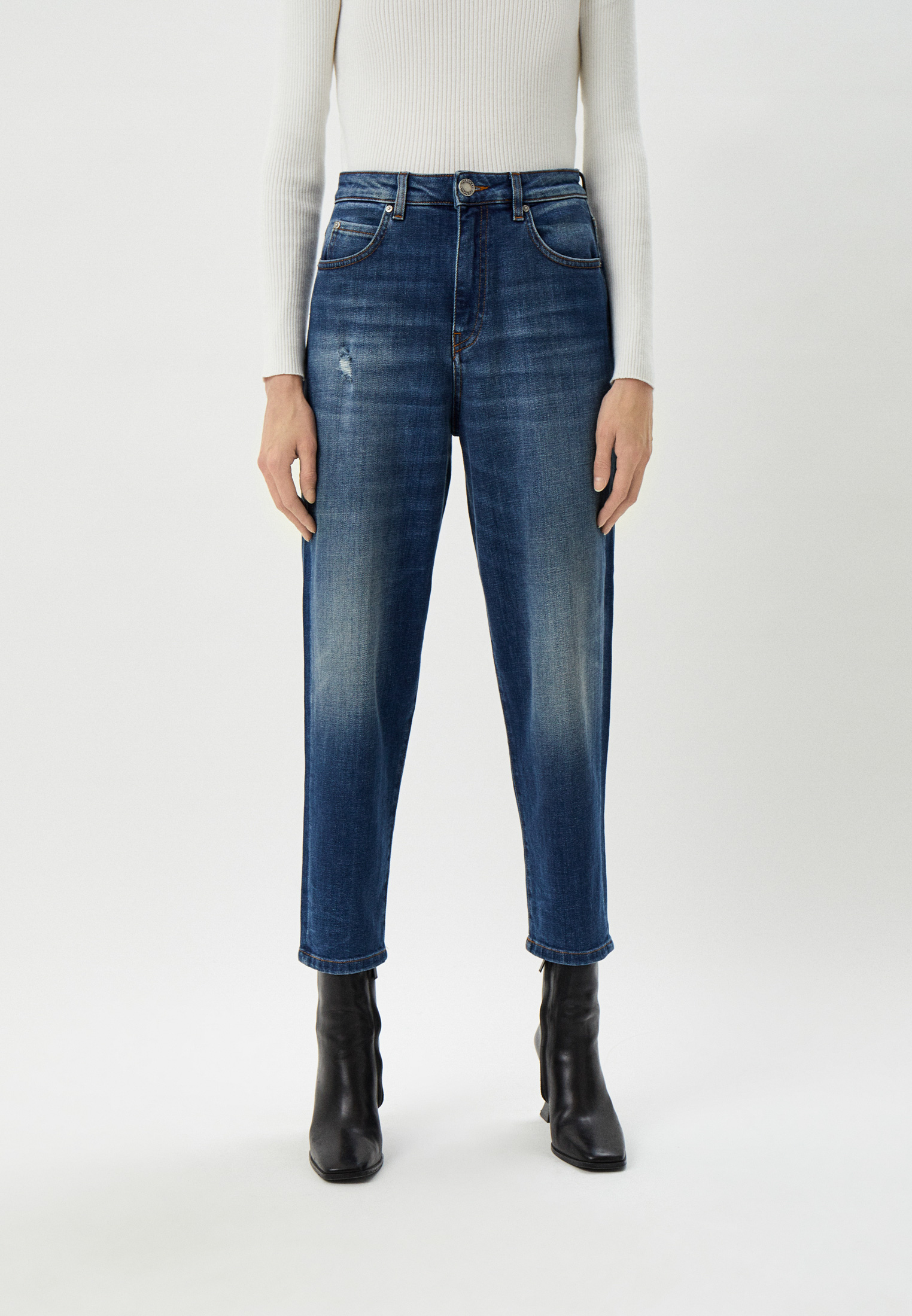 Джинсы Pinko, цвет: синий, RTLACB270301 — купить в интернет-магазине Lamoda
