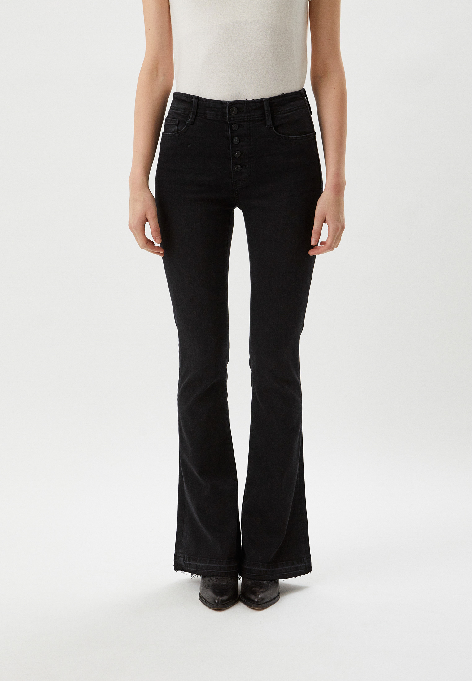 Джинсы Paige HIGH RISE LOU LOU, цвет: черный, RTLACB493001 — купить в ...
