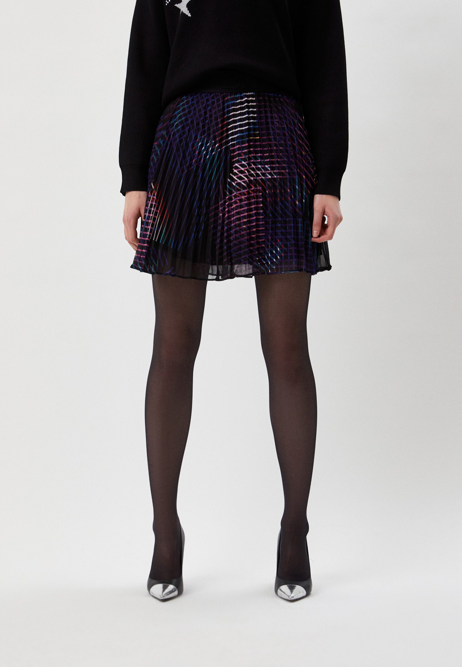 Юбка DKNY, цвет: черный, RTLACB573801 — купить в интернет-магазине Lamoda