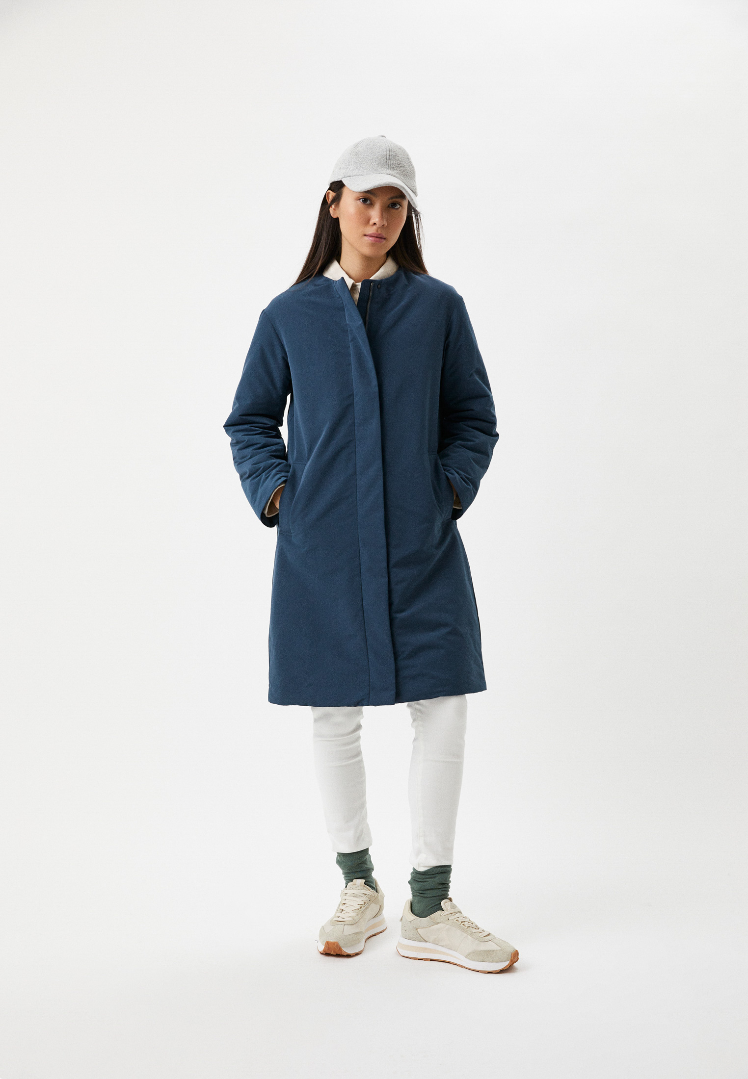 Парка UNIQLO HYBRID, цвет: синий, RTLACB632901 — купить в интернет ...