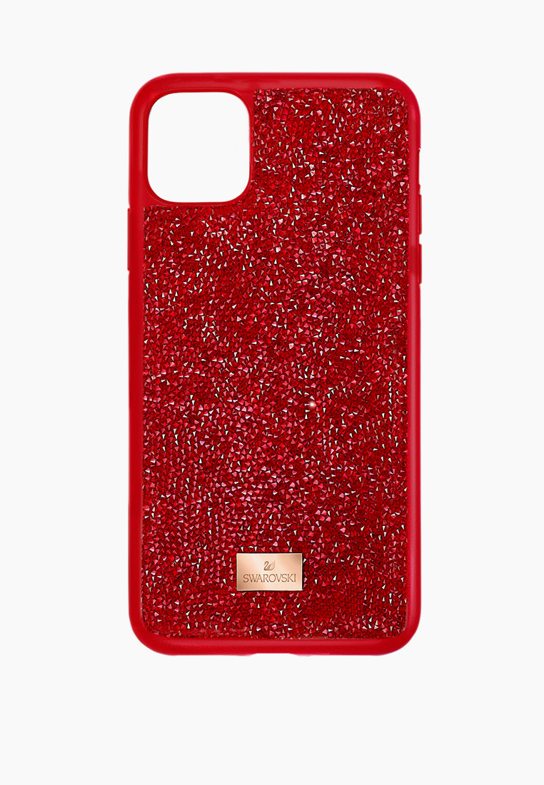 Чехол для iPhone Swarovski® 12/12 Pro Glam Rock, цвет: красный ...