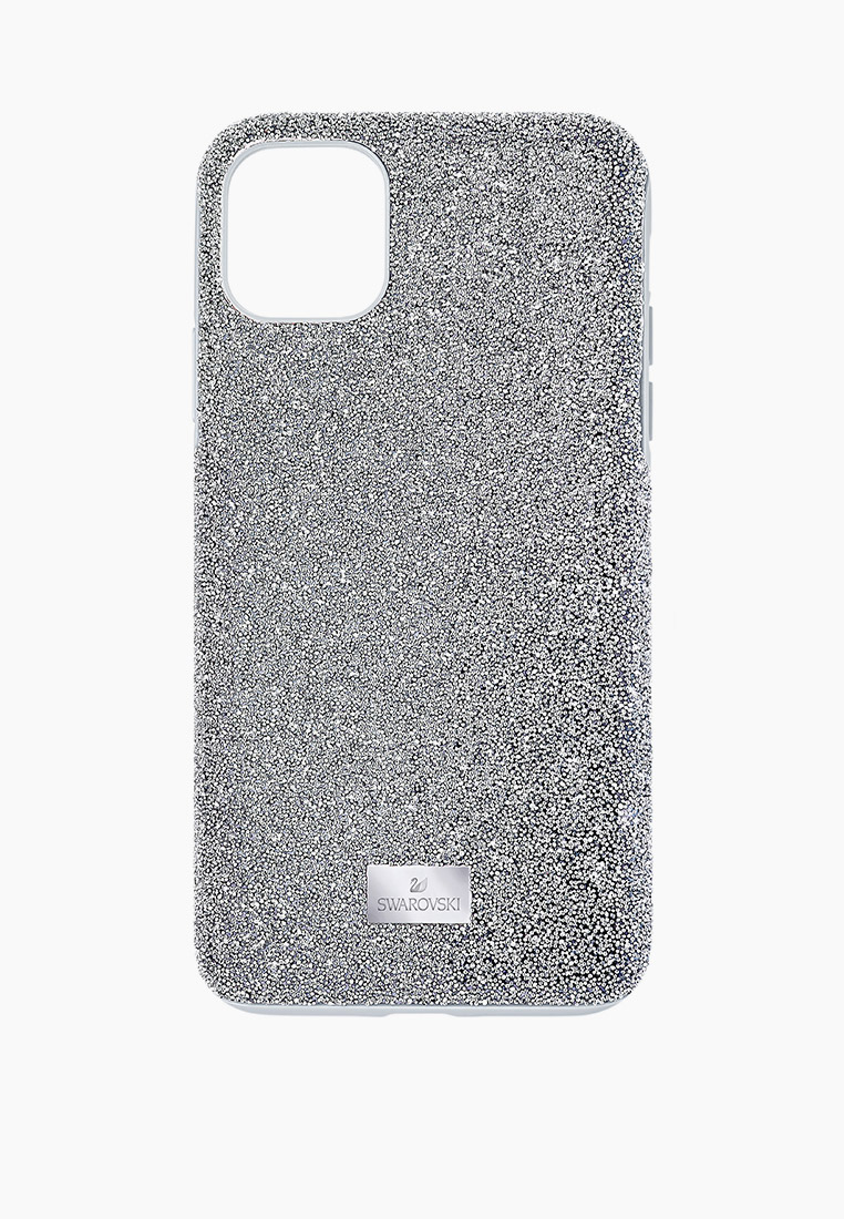 Чехол для iPhone Swarovski® 12 mini High, цвет: серебряный, RTLACC052101 —  купить в интернет-магазине Lamoda