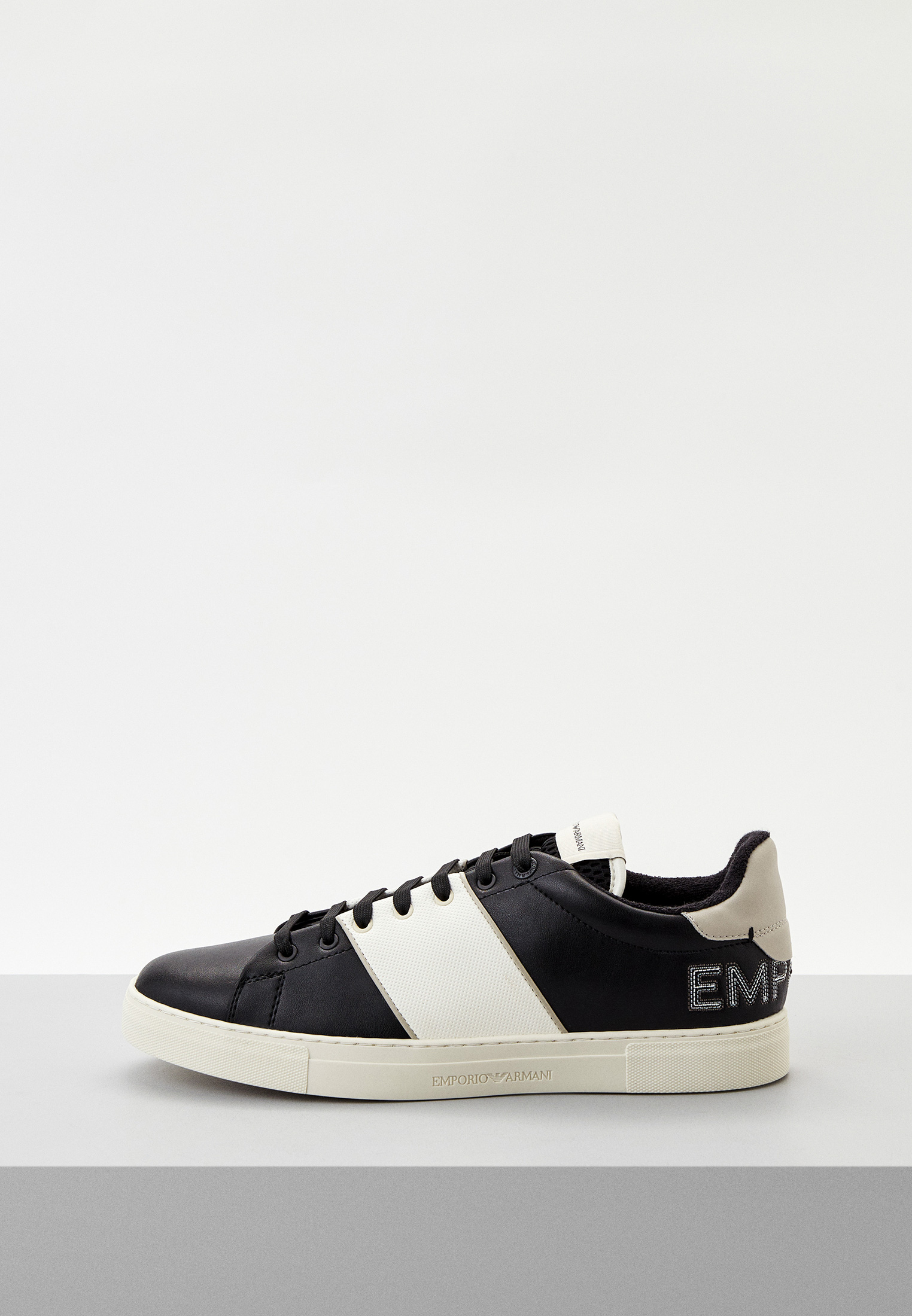 Кеды Emporio Armani, цвет: черный, RTLACC217201 — купить в интернет ...