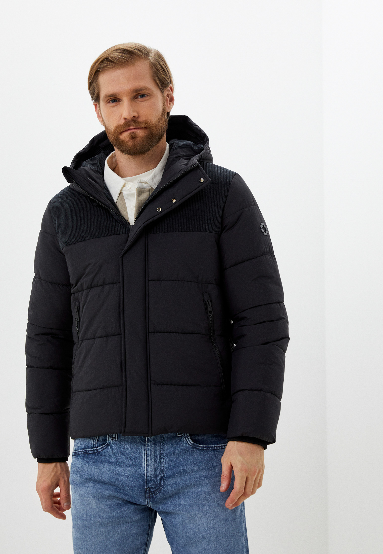Куртка утепленная Strellson S.C Corduroy, цвет: черный, RTLACC221001 ...