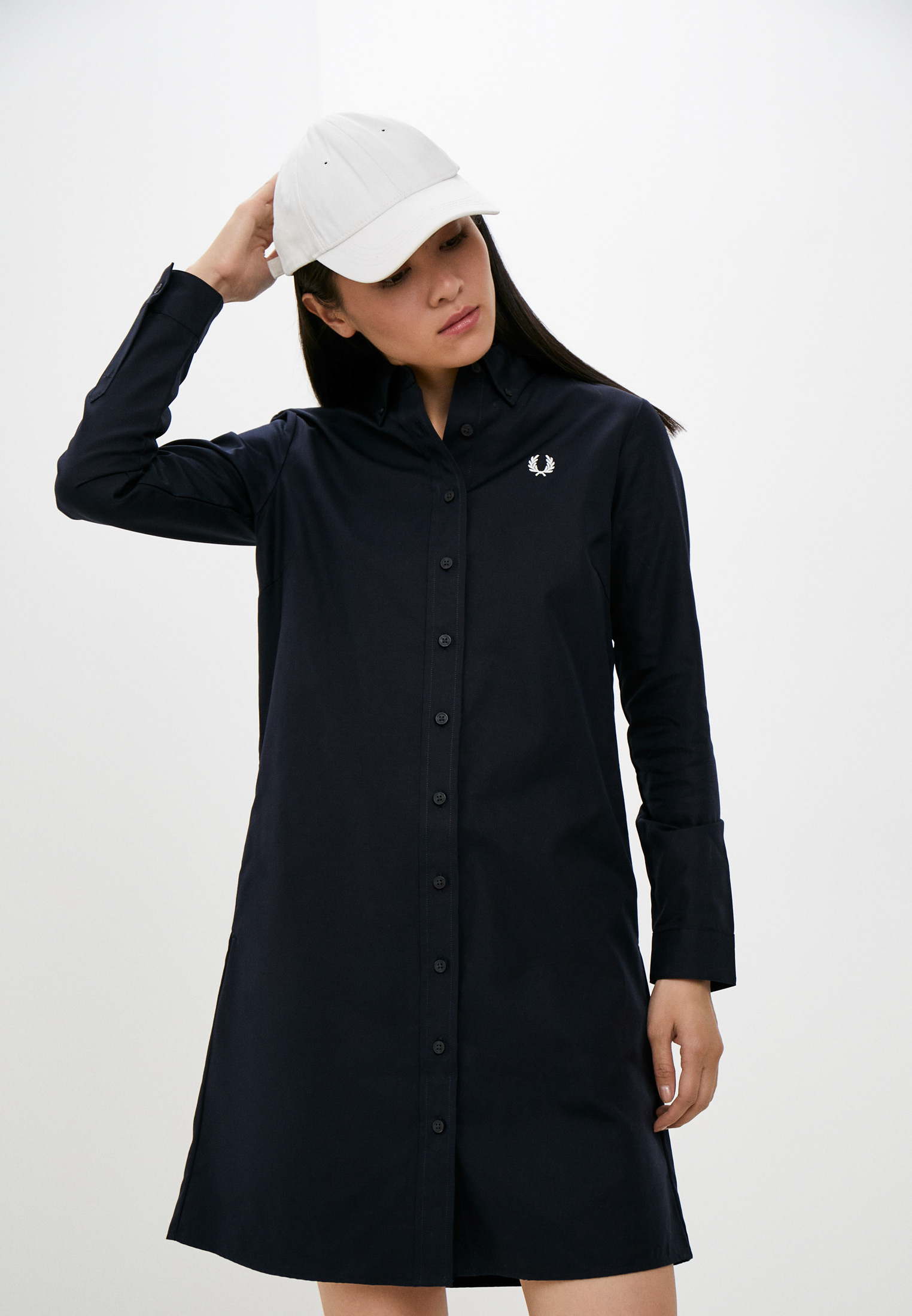 Платье Fred Perry, цвет: синий, RTLACC257701 — купить в интернет ...