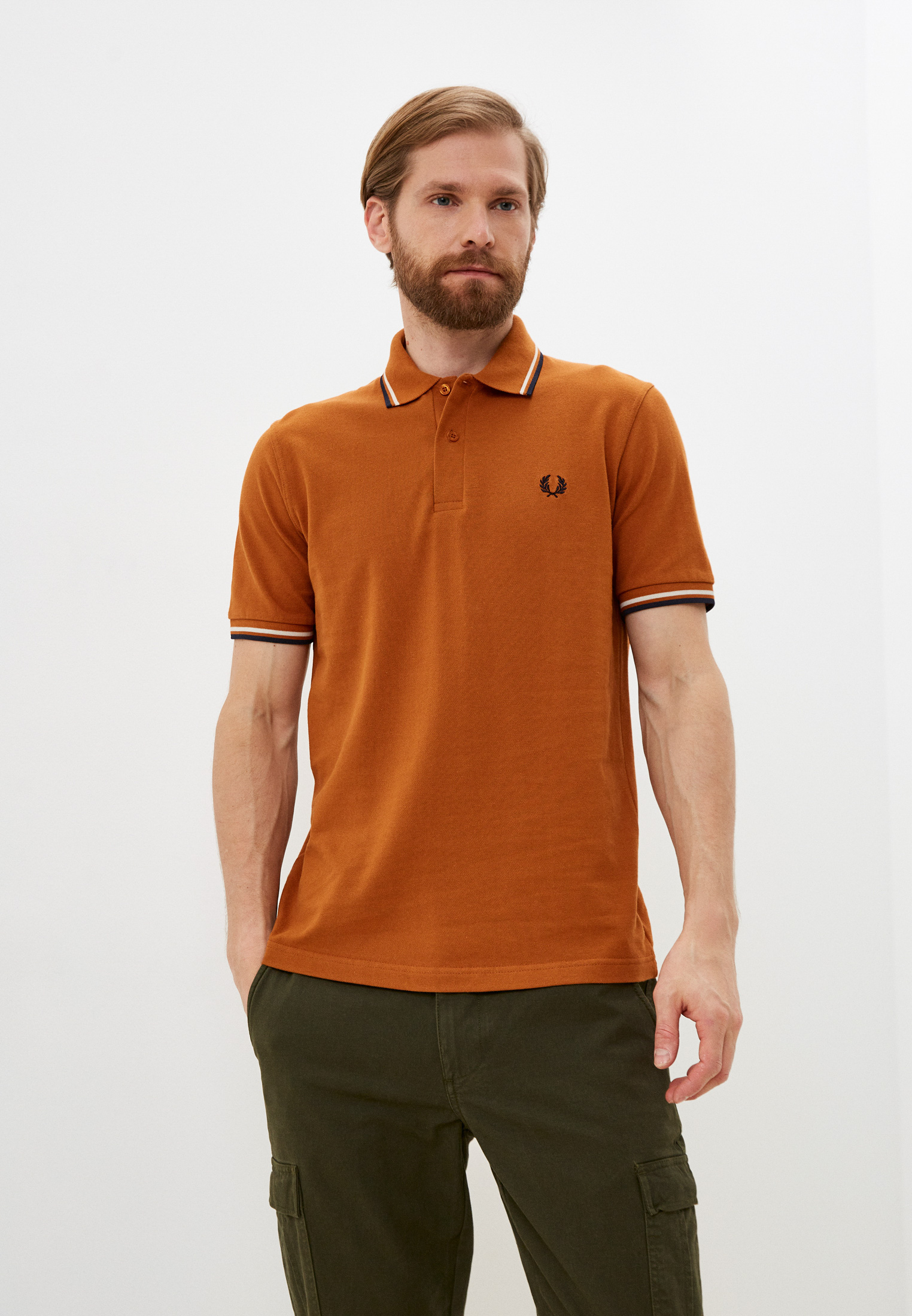 Поло Fred Perry, цвет: оранжевый, RTLACC263301 — купить в интернет ...