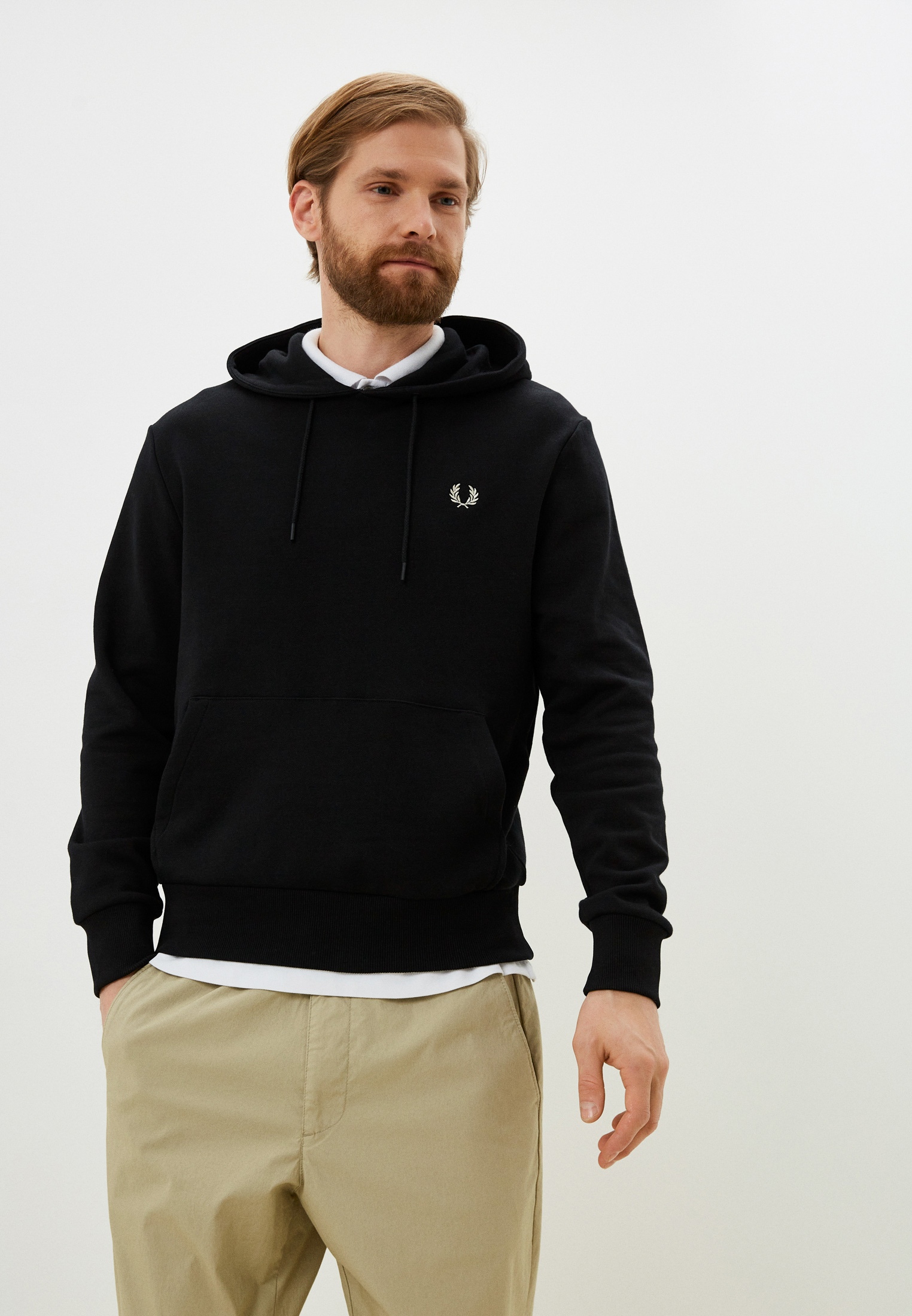 Худи Fred Perry, цвет: черный, RTLACC266701 — купить в интернет ...