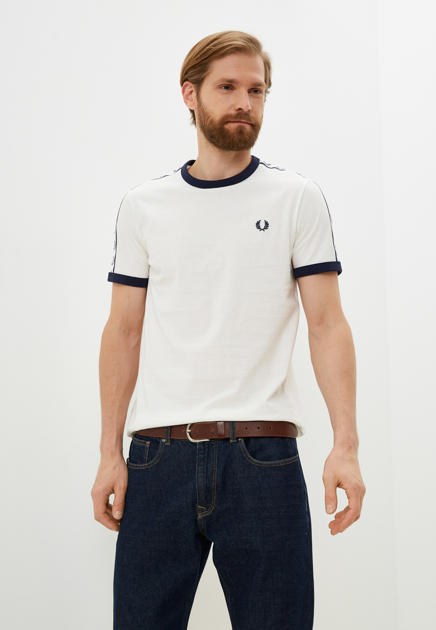Футболка Fred Perry, цвет: белый, RTLACC266801 — купить в интернет ...
