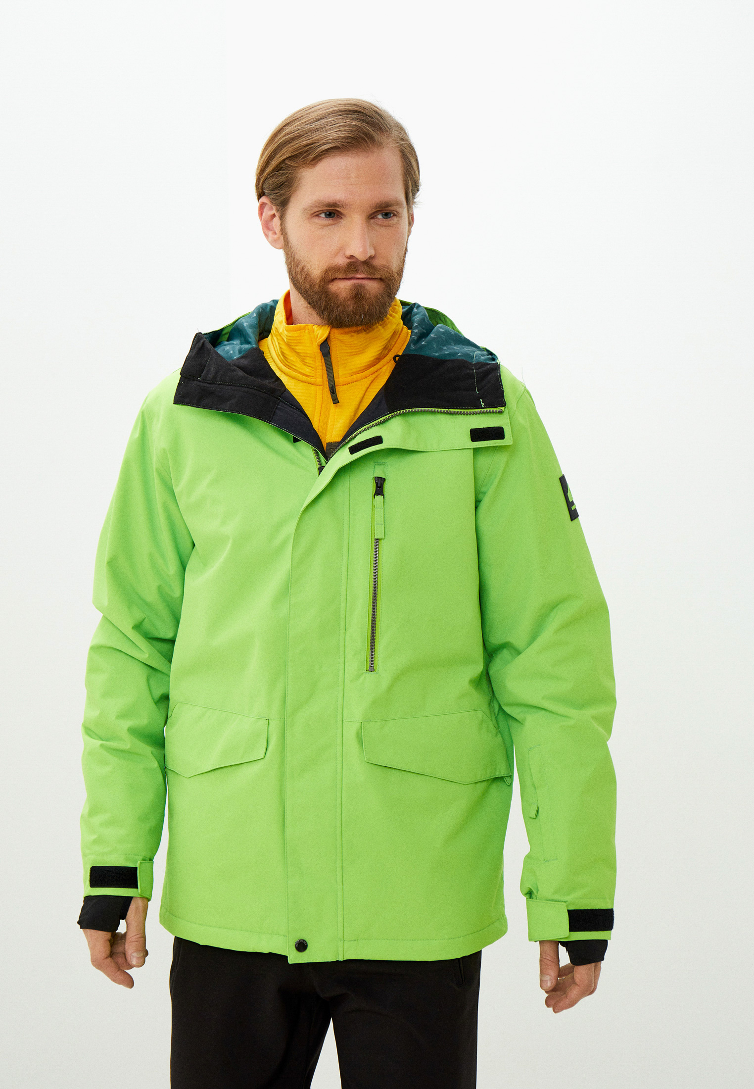 Куртка сноубордическая Quiksilver MISSION SOLI JK M SNJT GKJ0, цвет ...