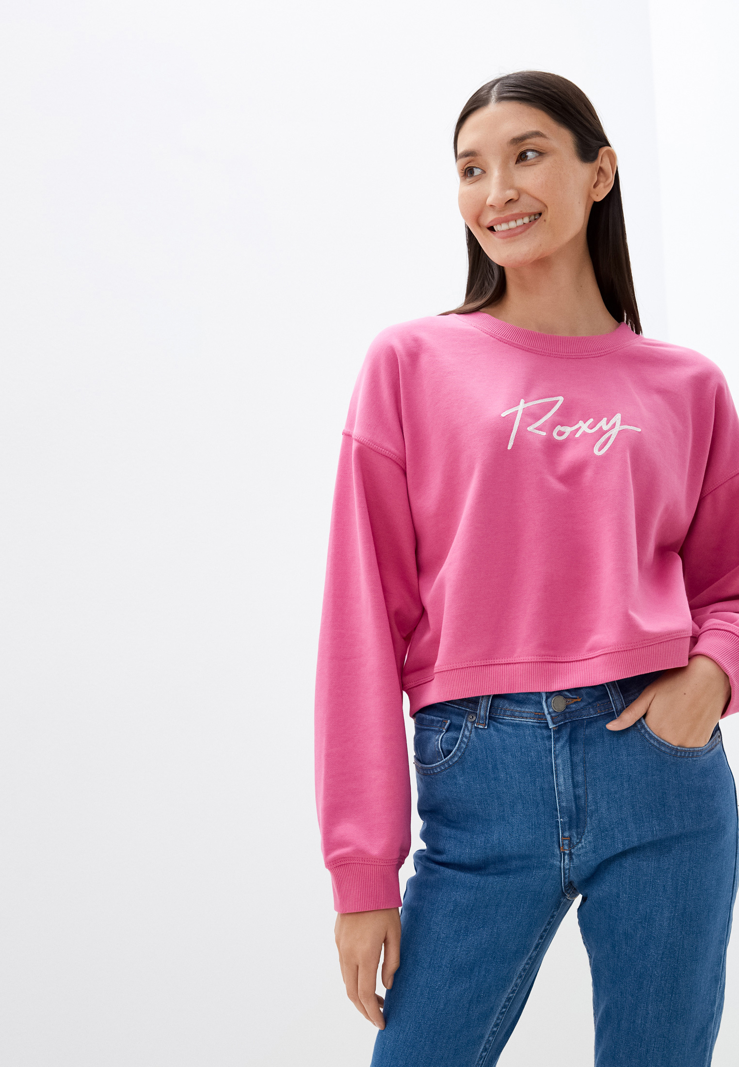 Свитшот Roxy BREAK AWAY J OTLR MKH0, цвет: розовый, RTLACC316001 ...