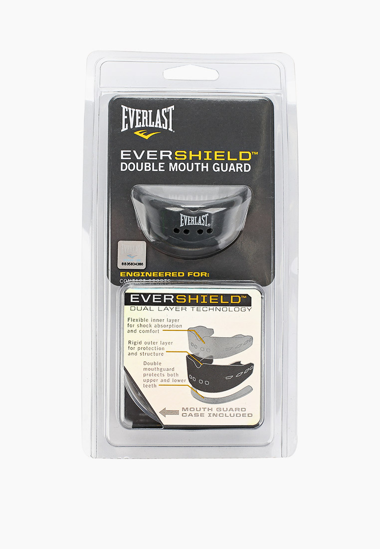 Капа Everlast EverShield, цвет: черный, RTLACC579501 — купить в ...