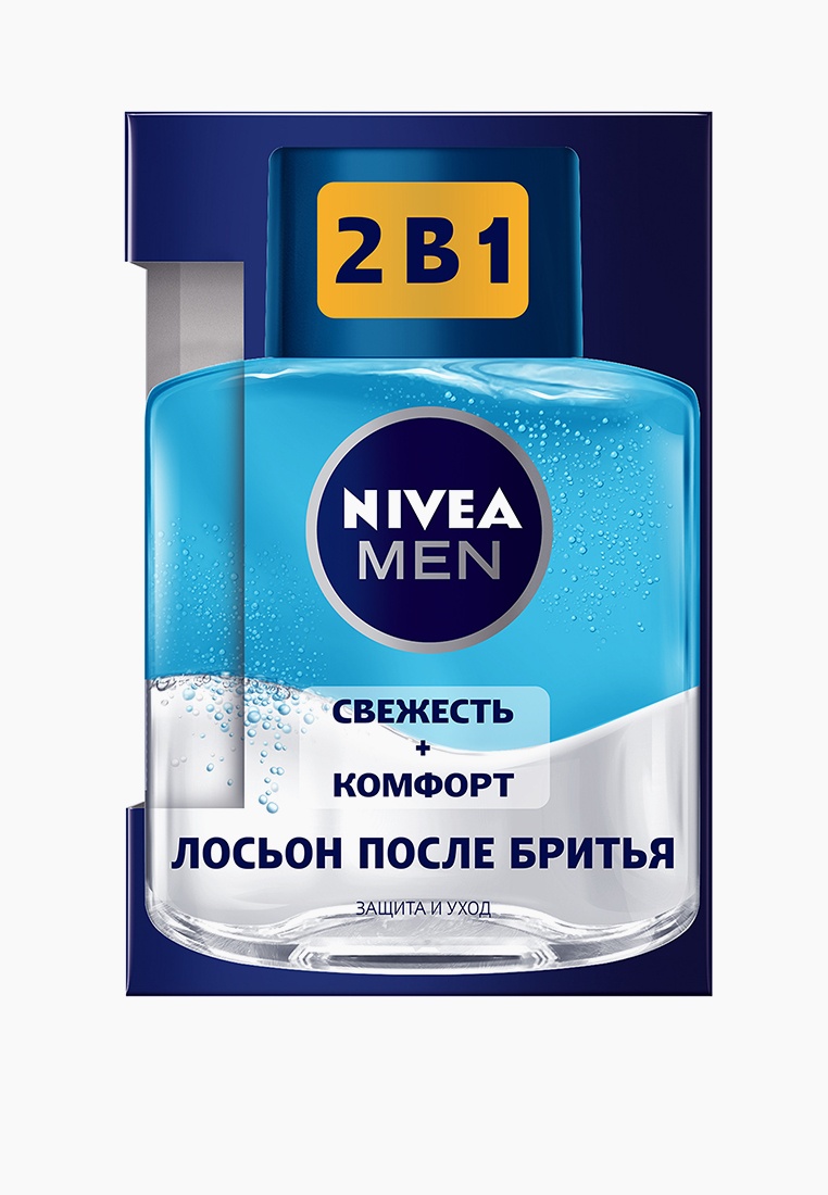 Лосьон после бритья Nivea Men двухфазный, цвет: прозрачный ...