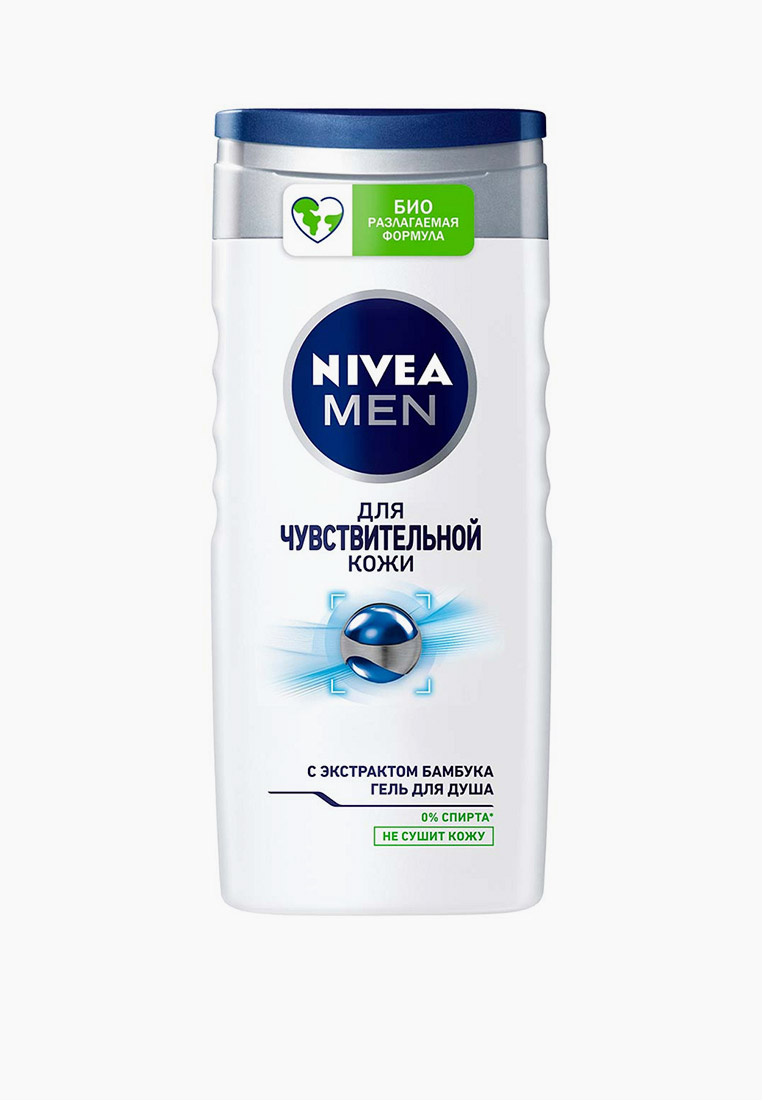 Гель для душа Nivea Men экстракт бамбука для чувствительной кожи, 250 ...