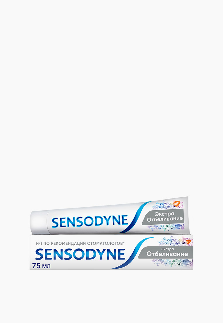 Зубная паста Sensodyne ЭКСТРА ОТБЕЛИВАНИЕ Ежедневный уход, 75 мл, цвет ...