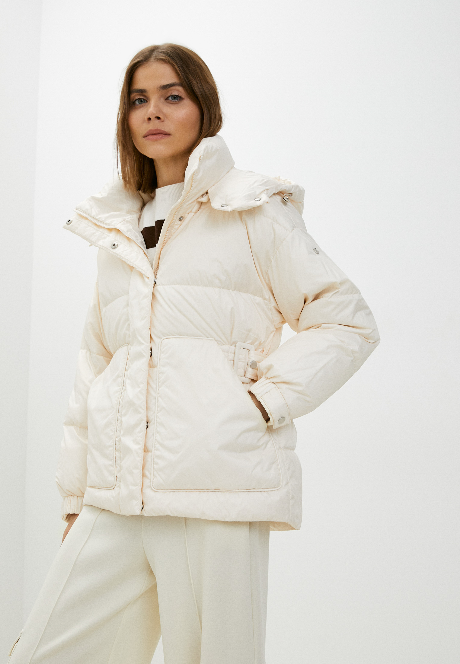 Пуховик Conso Wear, цвет: бежевый, RTLACD231801 — купить в интернет ...